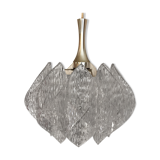 Kalmar chandelier 1970s in bakelite frosted effect