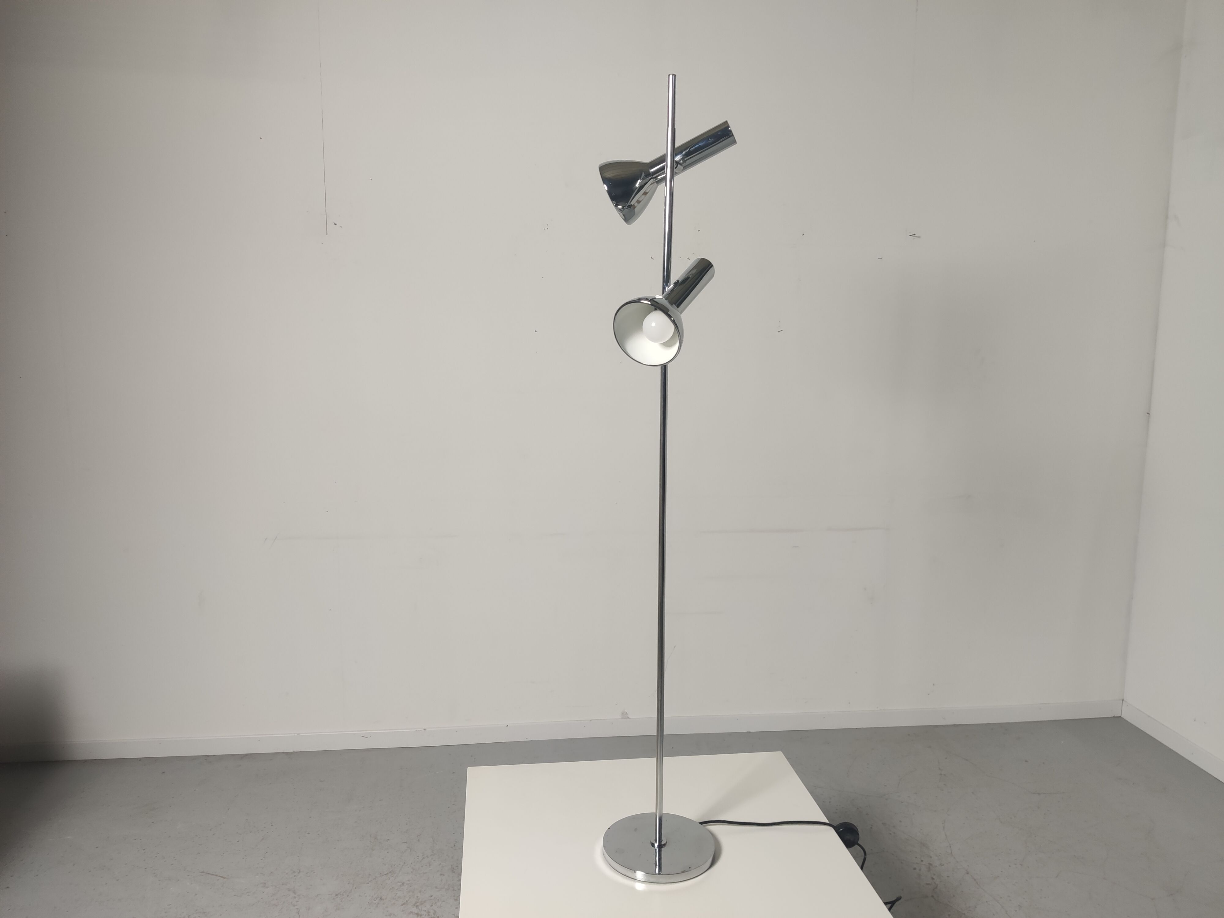 Koch lamppost - Lowy for Omi , chrome 1960/1970