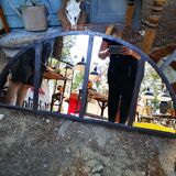 Industrial mirror 107x48cm