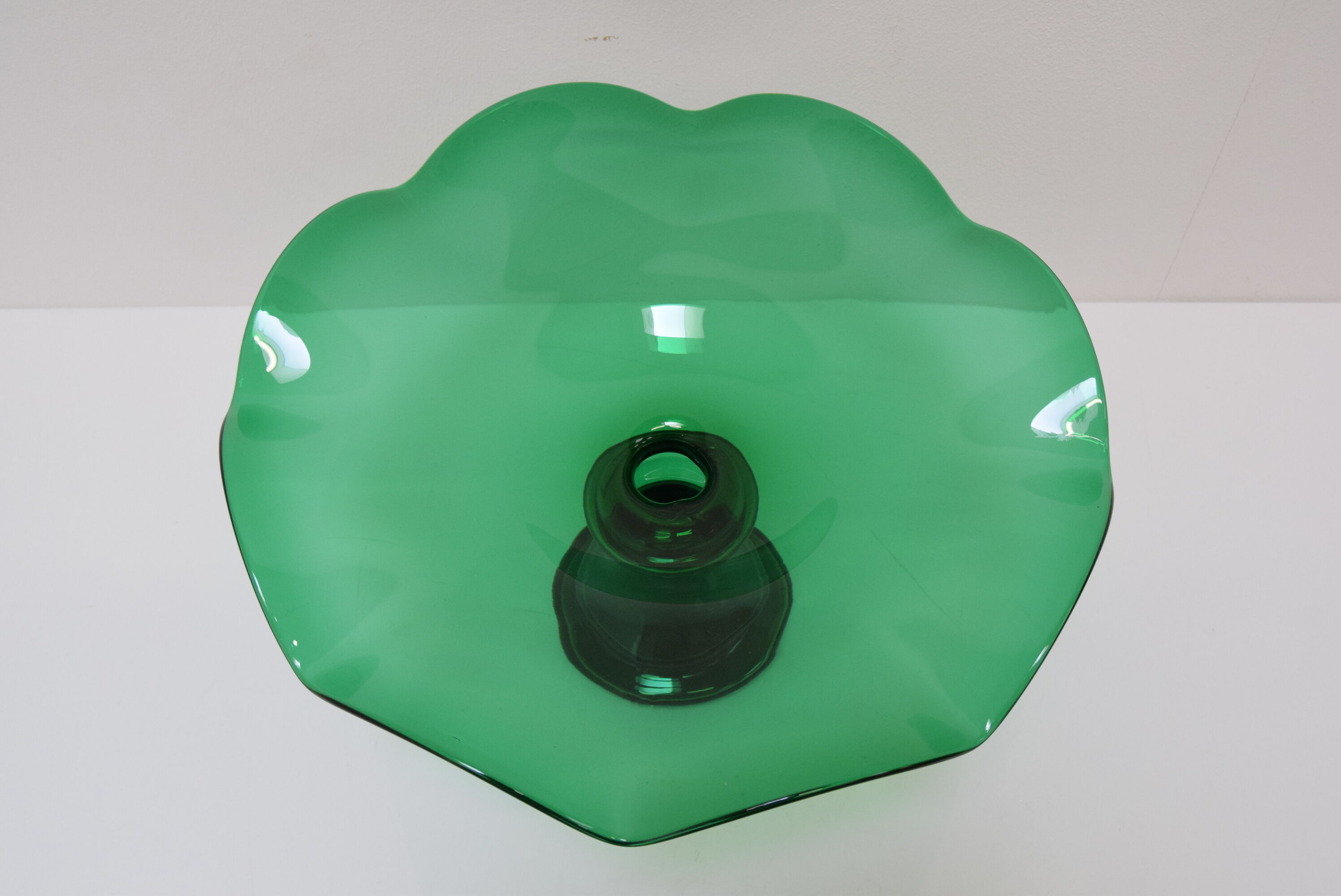 Pair of Art Glass Bowls,by Glasswork Novy Bor,1930's