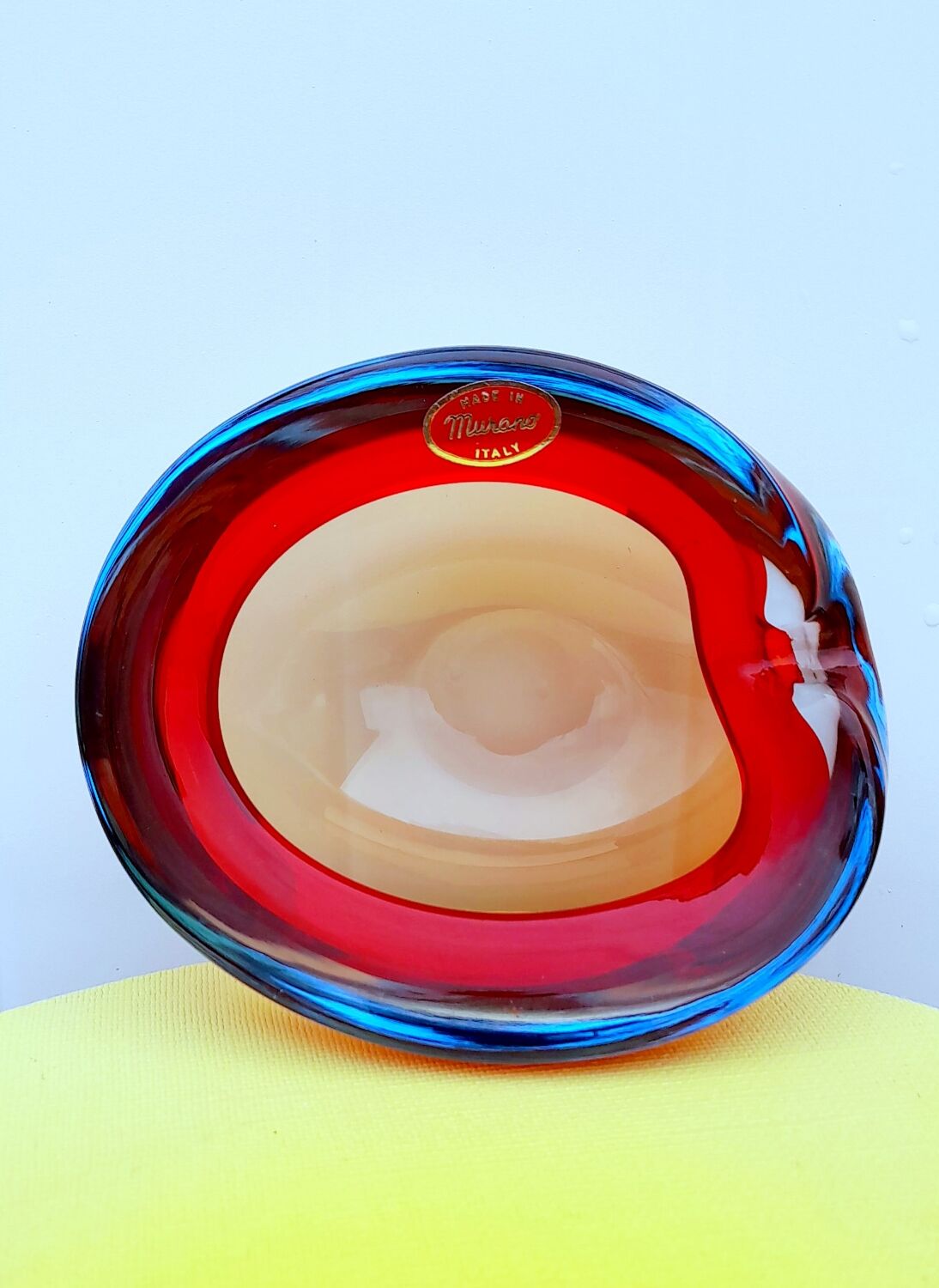 Flavio Poli ashtray for Seguso 60s