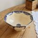 Saladier ancien terre de fer Longchamp modèle Rouen XIXe siècle