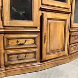Solid walnut library