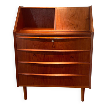Vintage Scandinavian teak secretary "Holger"