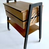 Scandinavian Wood Bar Cart Trolley