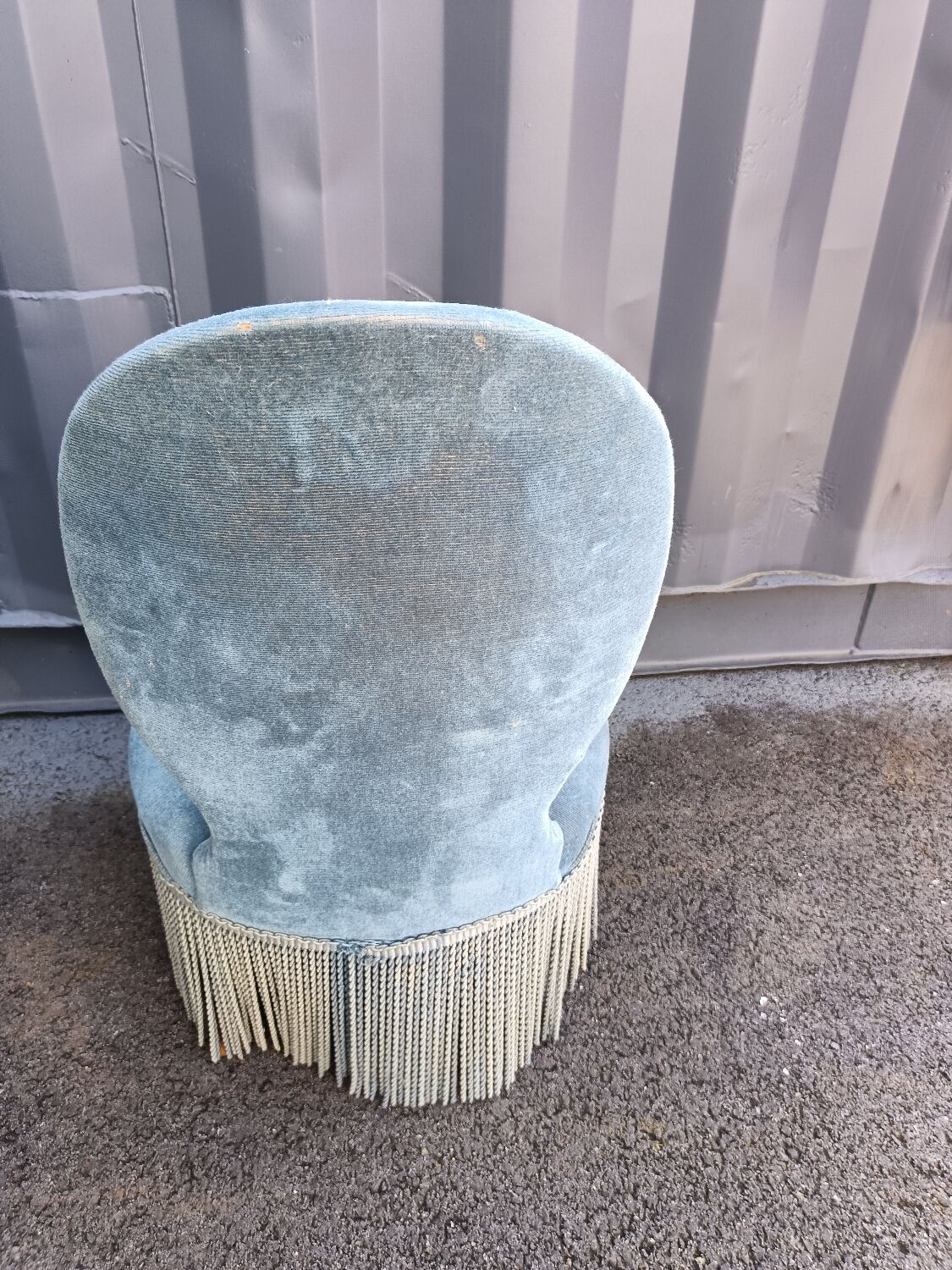 Paire de chauffeuses fauteuils anciens