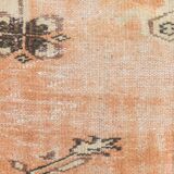 5x9 Peach Orange Antique Vintage Rug 166x263Cm SK 24342