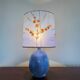 Ceramic lamp Les Cyclades Anduze 60s
