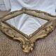 Gilded baroque mirror 60x50cm