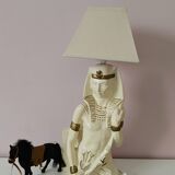 Pharaoh statue table lamp