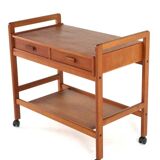 Danish trolley with two drawers - 'Favrholt' - danish design in teak