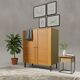 Retro cabinet “Hikor” – 1970s, Czechoslovakia