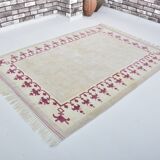 Turkish Anatolian Floral Rug sku 3600