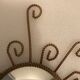 60s mirror braided iron - 43cm