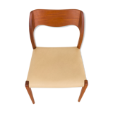 Niels O. Moller teak chair model 71, Denmark, 50s