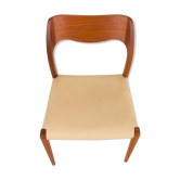 Niels O. Moller teak chair model 71, Denmark, 50s