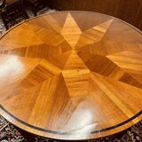Round Art Deco Globe Wernicke Meeting Table