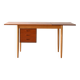 Vintage Scandinavian teak two-tone desk