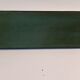 Art Deco letter holder in green leather and golden brass