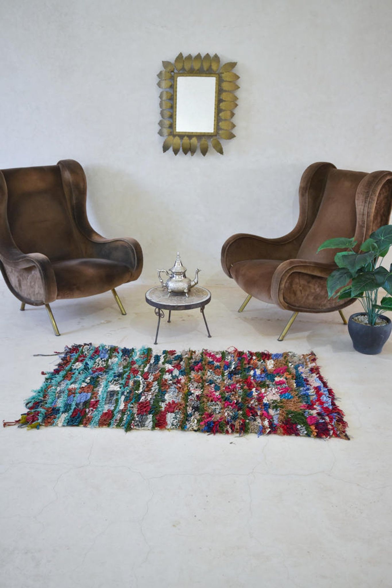 Tapis boucherouit 60x124cm