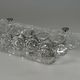1960s 1970s Wall Lamp Fischer Leuchten Germany Wall Sconce Ice Glass Design