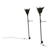 Pair of Torche wall lamps by Rob Eckhardt for Eckhardt and Leeuwenstein, 1980s