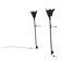 Pair of Torche wall lamps by Rob Eckhardt for Eckhardt and Leeuwenstein, 1980s