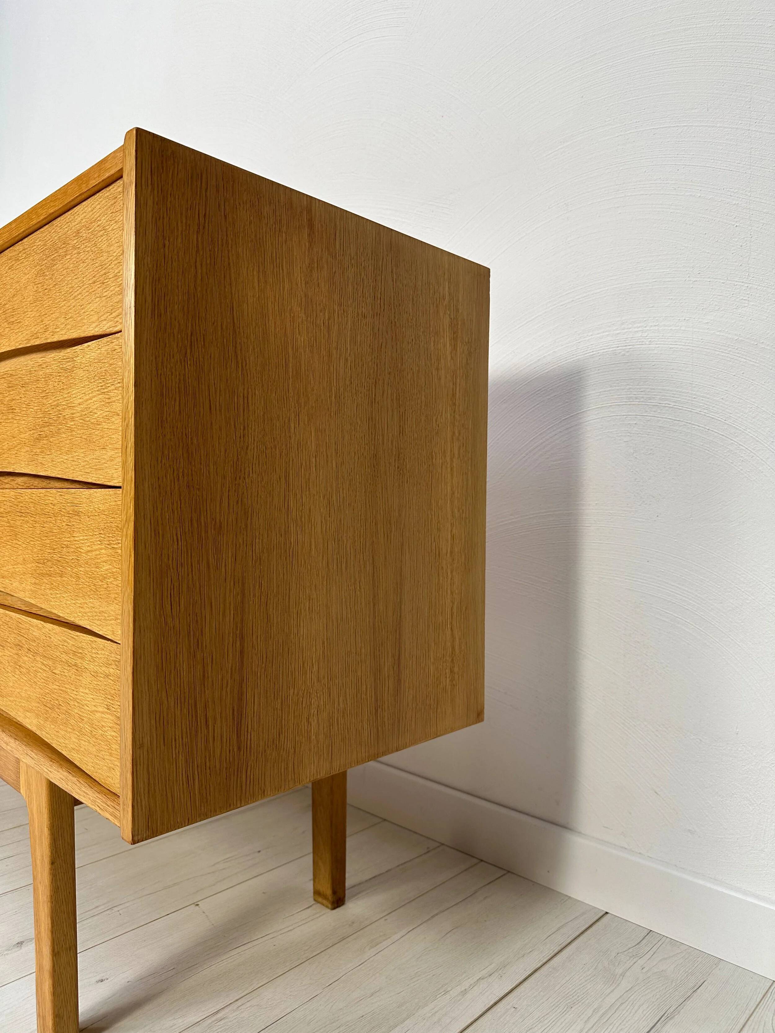 1960s Vintage Scandinavian Erik Wørts for IKEA Oak Sideboard