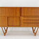 Buffet Kurt Ostervig en teck Danemark  Années 1960
