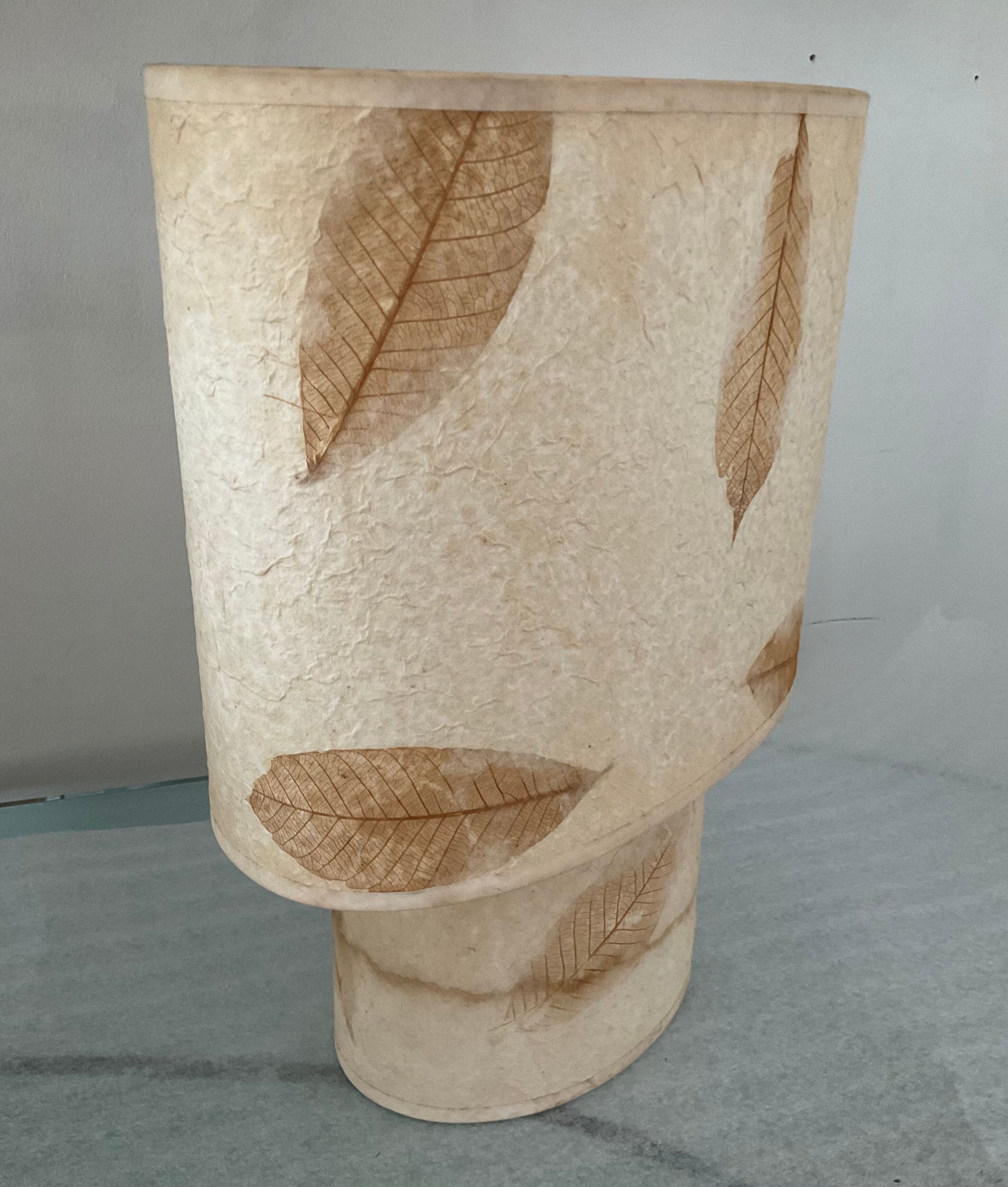 Lampe Herbier vintage des années 70