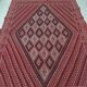 Traditional Ethnic Red Artisan Rug, Geometric Berber Rug