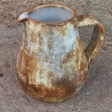 Set of 2 ceramic pitchers from Vallauris Kostanda and Thiry