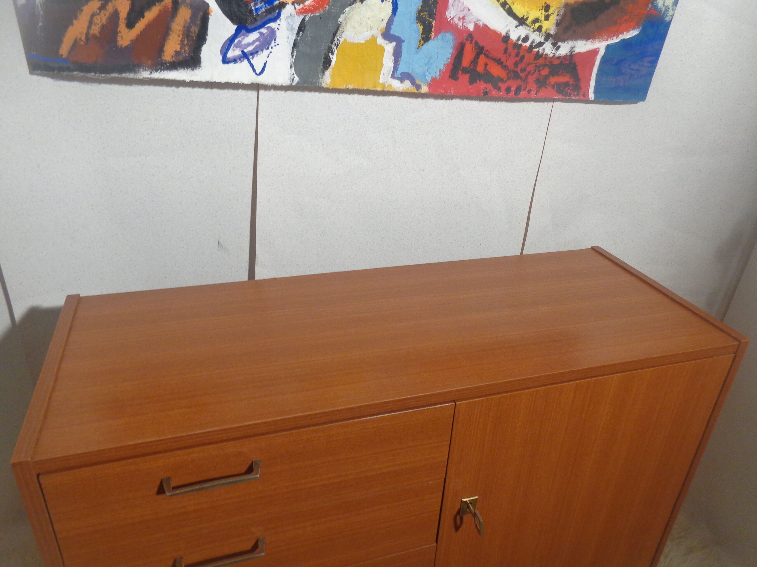 Chest of drawers Kunststoff 3K Möbel Shonheit from the 60s