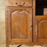 Provençal style oak enfilade