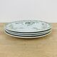 4 dessert plates Modern Style St Amand iron land