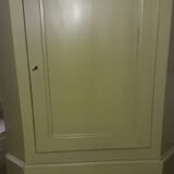 Walnut corner cabinet, 1950