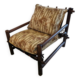 Fauteuil vintage design Hollywood regency