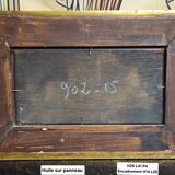 Charles Ledaic – Animated Landscape – Oil on panel -