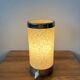 Midcentury design plastic and chrome table lamp by Aka, Germany, 1960s