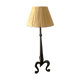 Lampe brutaliste en fer forgé des années 50