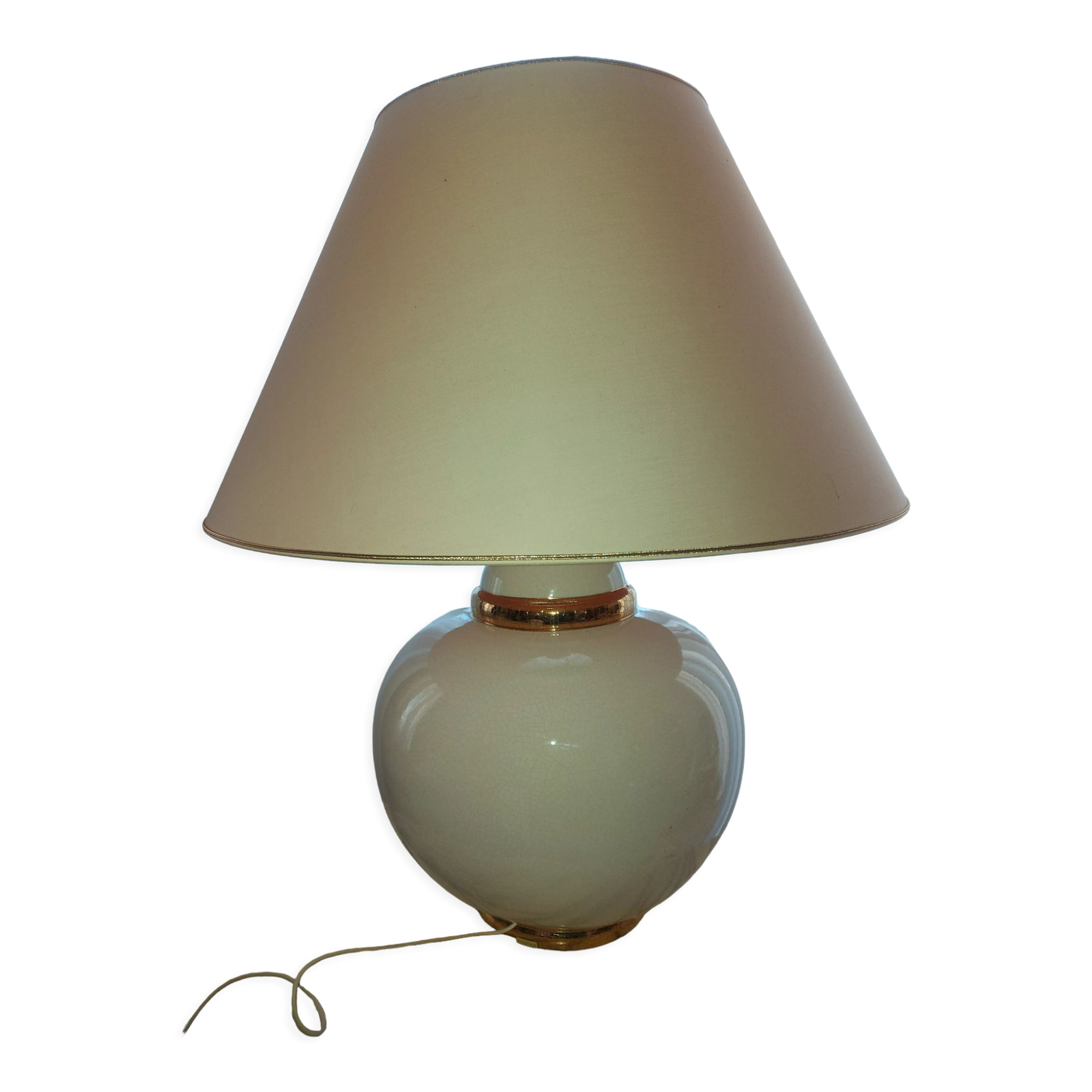 Large ceramic lamp from the 80's KOSTKA