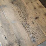 Small farm table with turned legs