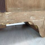Brutalist art deco sideboard