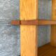 Modernist pine shelf bookcase Regain