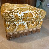 Pouf ou repose pied vintage