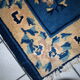 Former carpet Chinese Peking is 61cm x 112cm 1900 hand - 1C43