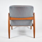 Fauteuil vintage entièrement restauré designer E.Homa, années 60, Europe de l’Est, multicolore, résistant à l’eau