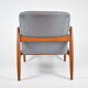 Fully restored vintage armchair, designer E.Homa, 60s, East Europe, multicolour, water resistant