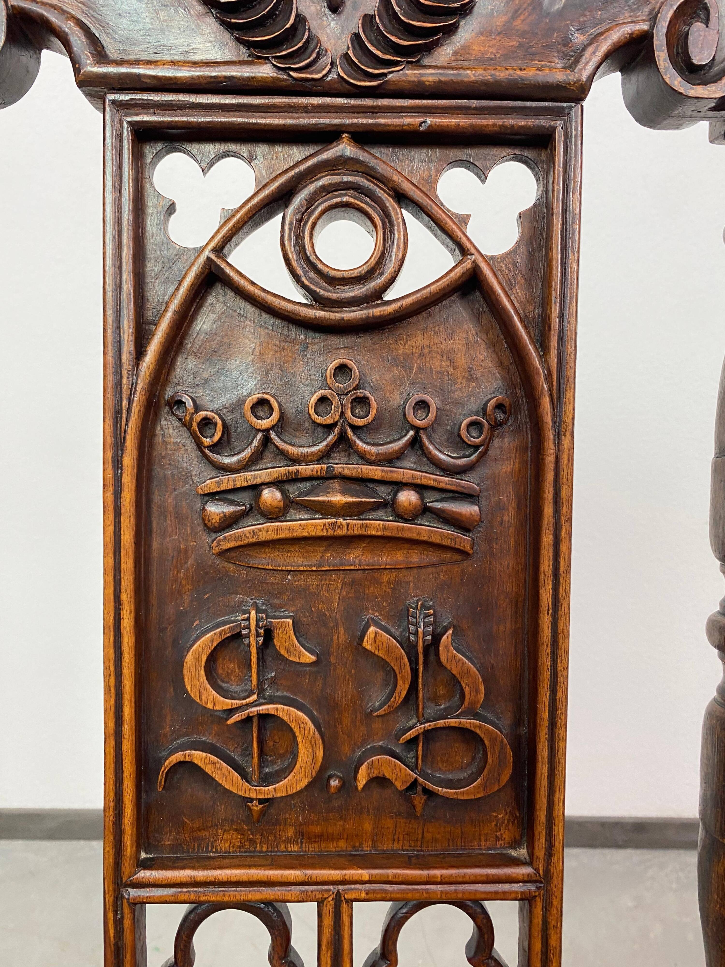 chaise de bureau du 19ème siècle