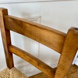 Pair of brutalist mulched chairs